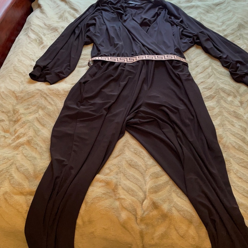 Ashley Stewart Long Jumper w reversible belt